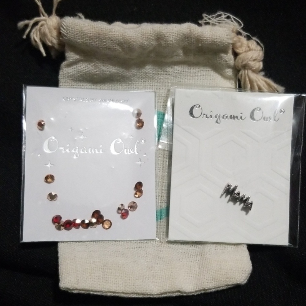 Origami owl stardust and charm